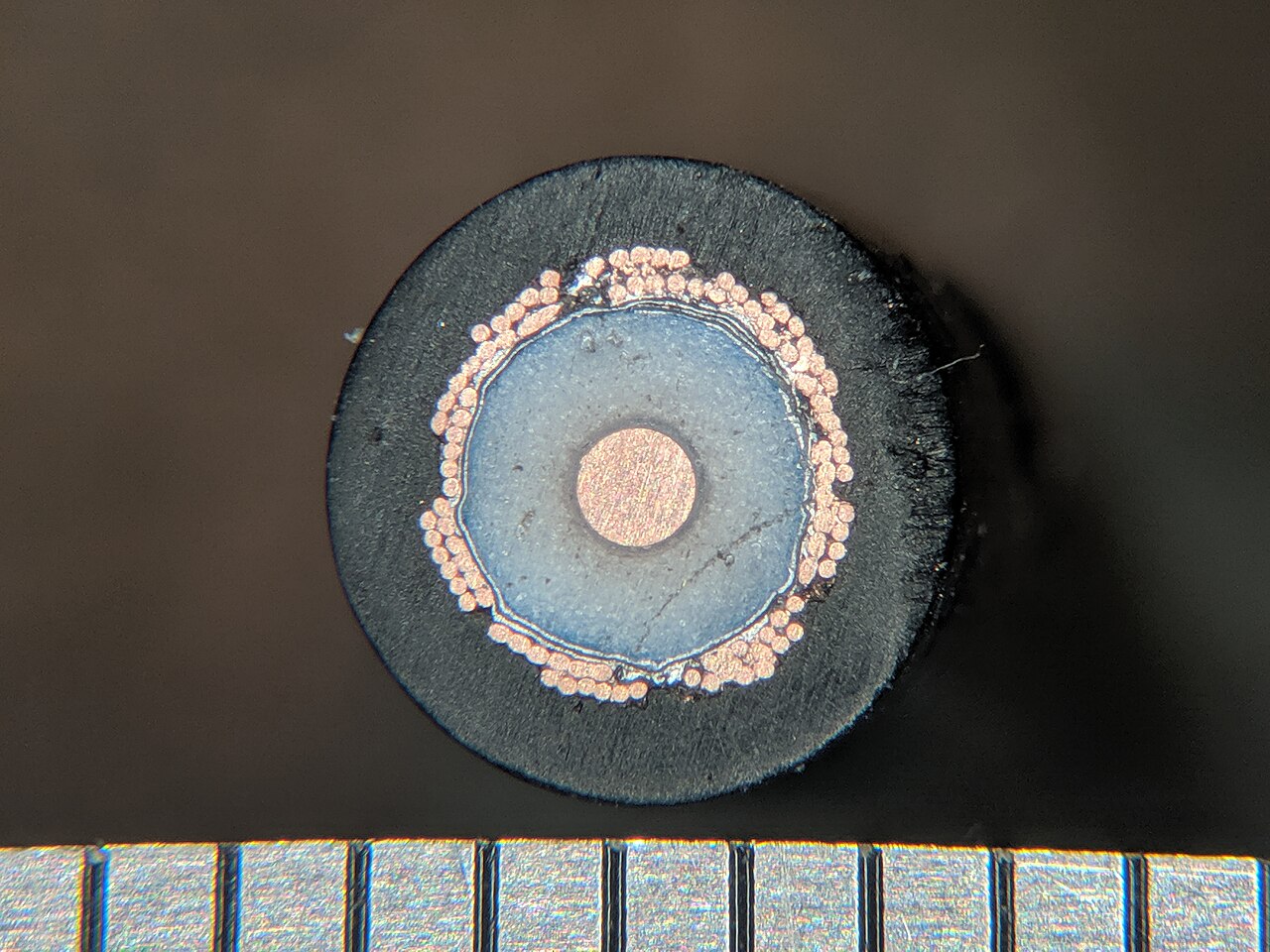 Photographie de référence : Câble coaxial